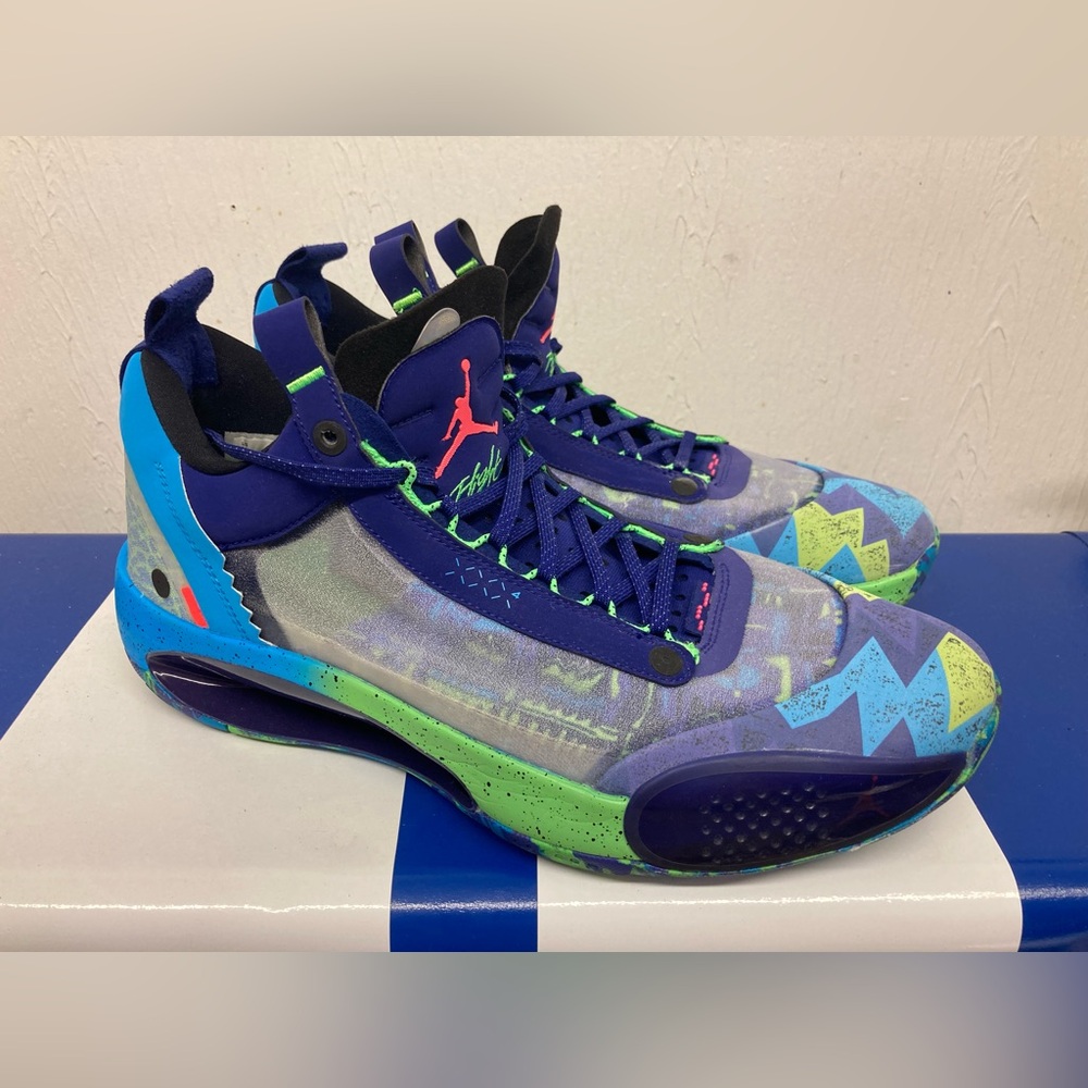 Jordan XXXIV Low Regency Purple, sz 14, great condition.